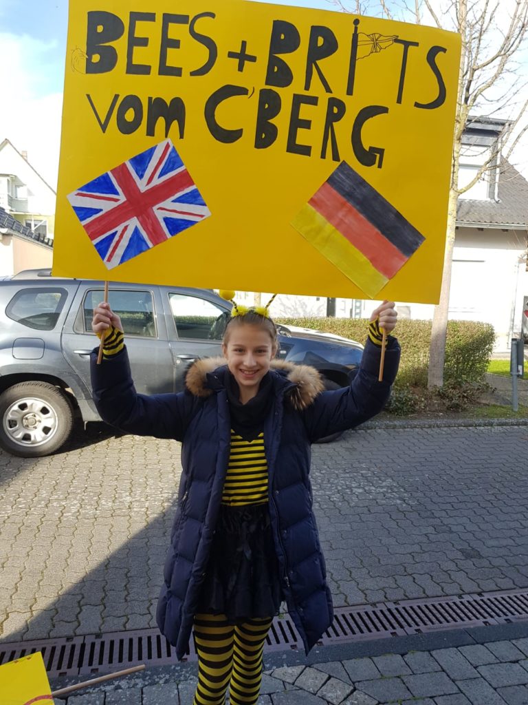 drei Mal „Calvarienberg Alaaf“ - Prinzessinnen Triple in Bachem - Gymnasium Calvarienberg