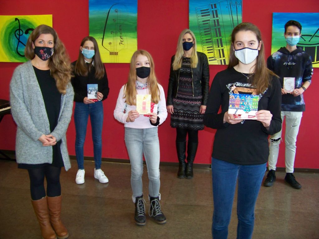 Kunstpostkartenwettbewerb am Calvarienberg - Gymnasium Calvarienberg