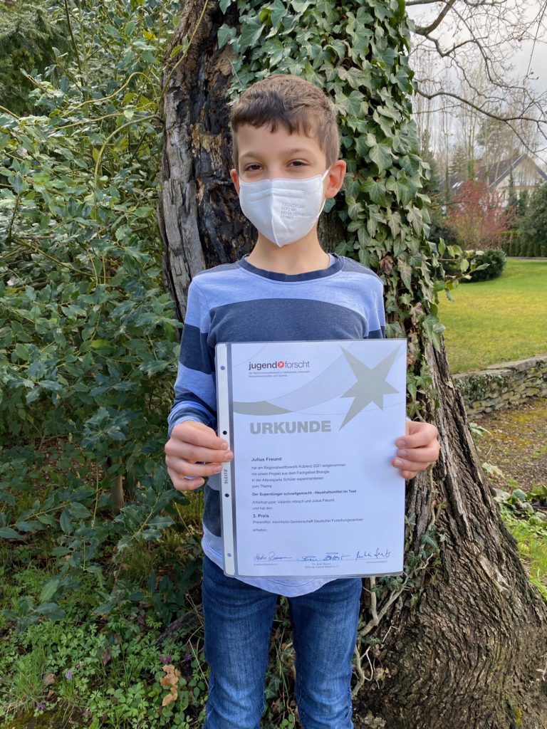 Superdünger leicht gemacht: Haushaltsmittel im Vergleich (Jugend forscht – Schüler experimentieren) - Gymnasium Calvarienberg