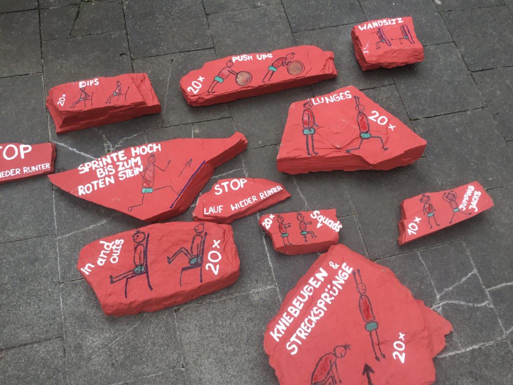Ein Trimm-dich-Pfad rund um den Calvarienberg - Gymnasium Calvarienberg
