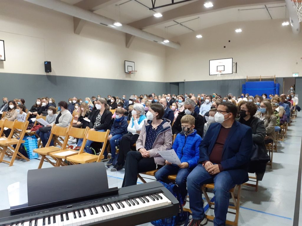 Feierliche Einschulung auf dem Calvarienberg - Gymnasium Calvarienberg