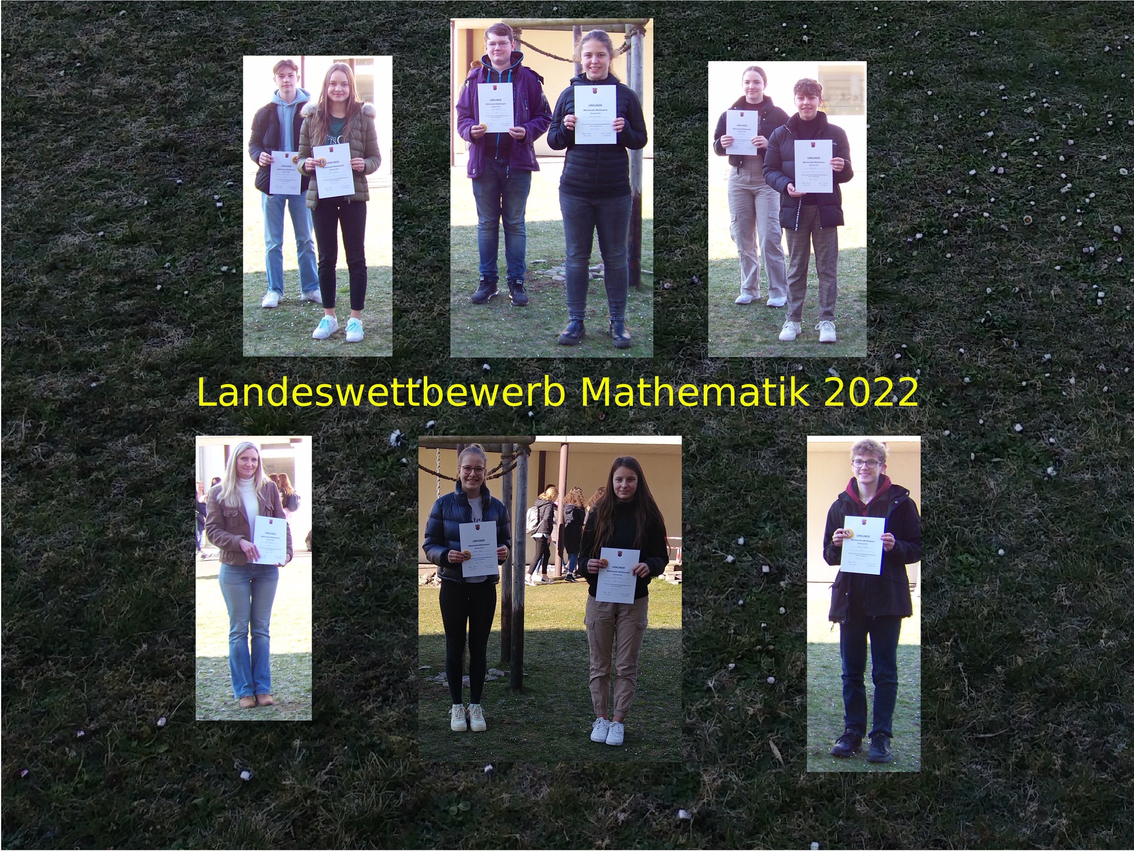 Ehrung der Preisträger des Landeswettbewerbs Mathematik am Gymnasium Calvarienberg - Gymnasium Calvarienberg