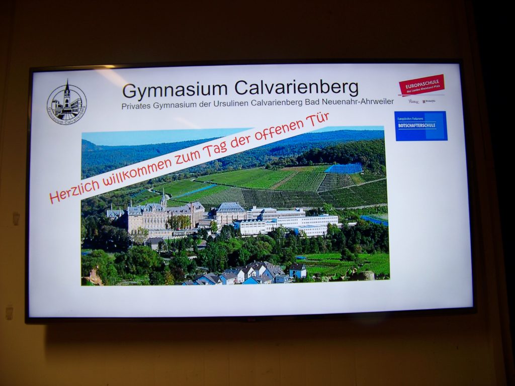 Innovationen und Investitionen - Das Gymnasium Calvarienberg lud ein zum „Tag der offenen Tür“ - Gymnasium Calvarienberg
