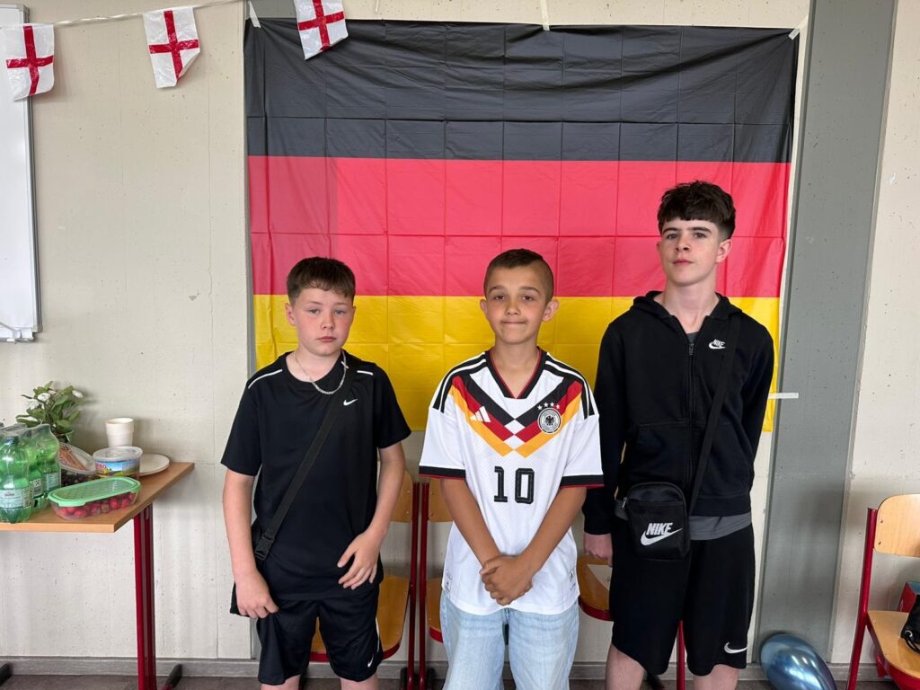 Besuch der Tomlinscote School am C‘ Berg - Gymnasium Calvarienberg