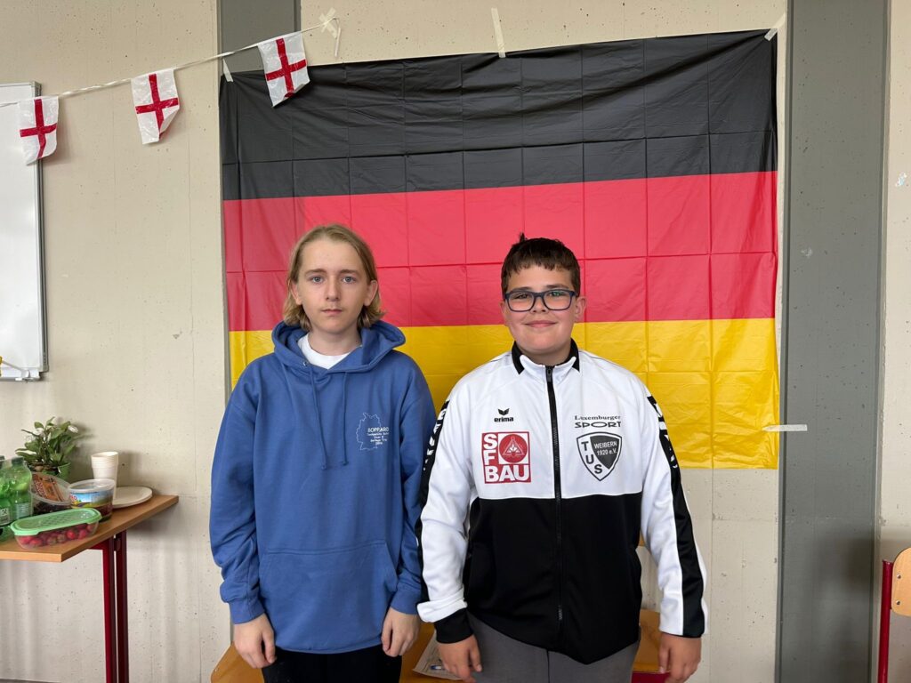 Besuch der Tomlinscote School am C‘ Berg - Gymnasium Calvarienberg